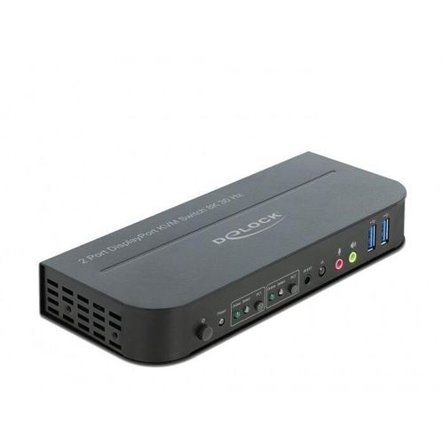 DeLOCK DisplayPort 1.4 KVM Switch mit USB 3.0 und Audio