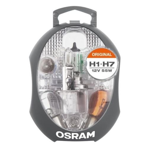 OSRAM Ersatzlampenbox H1/H7 55W [12V] Sortiment, Glühlampen 12V CLK