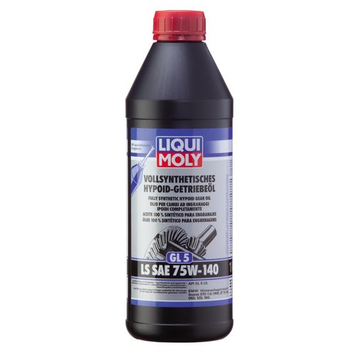 LIQUI MOLY Hypoid 75W-140 vollsynthetisch (1 L) Achsgetriebeöl,Getriebeöl 4421