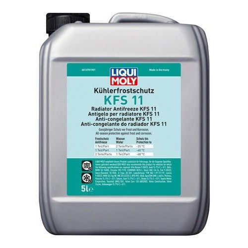 LIQUI MOLY Kühlerfrostschutz - Konzentrat 11 grün 5l Frostschutz 21150