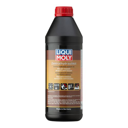 LIQUI MOLY Zentral(1 L) Bremsflüssigkeit,Hydrauliköl,Achsgetriebeöl,Hydrauliköl, Verdecksystem,Zentralhydrauliköl,Schaltgetriebeöl,Servolenkungsöl fü