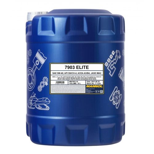 SCT - MANNOL Elite 5W-40 (10L) Motoröl MN7903-10