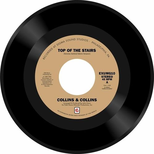 Top Of The Stairs/You Know How To Make Me Feel So - Collins & Collins. (LP)