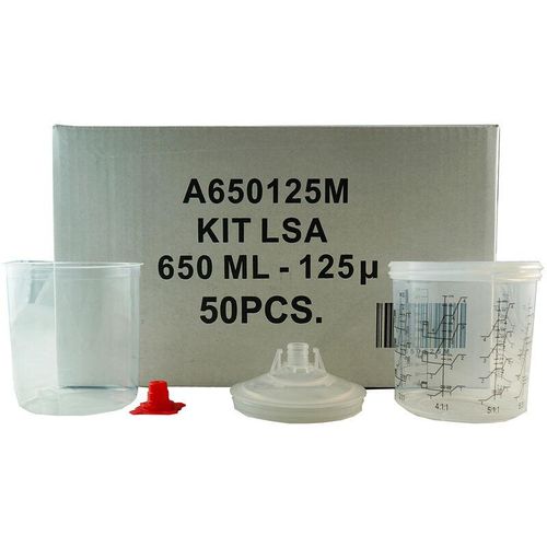 Gelson - Einmaligtrinkgläser 650 ml 125 micron