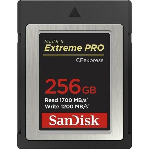 SanDisk Extreme PRO R1700/W1200 CFexpress Type B 256GB