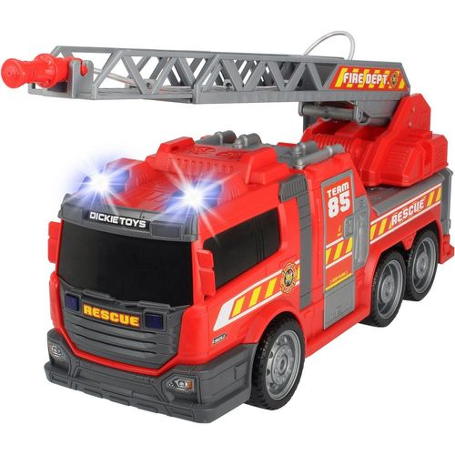 Dickie Toys Spielzeug-Feuerwehr Fire Fighter - Feuerwehrauto, mit Wasserspritze, rot