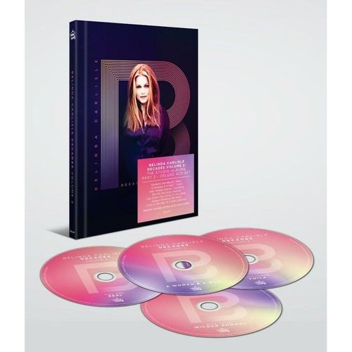 Decades Vol. 2: The Studio Albums Part 2 (4CD-Set) - Belinda Carlisle. (CD)