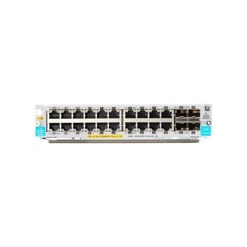 HPE Networking - Erweiterungsmodul - Gigabit Ethernet (PoE+) x 20 +GIGABIT ETHERNET / 10 GIGABIT SFP+ x 4 (J9990A)