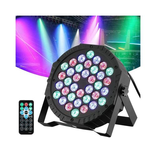 oyajia LED Discolicht 36W 36 LEDs RGB Bühnenlicht DMX PAR Can Licht Club Disco Party DJ Show
