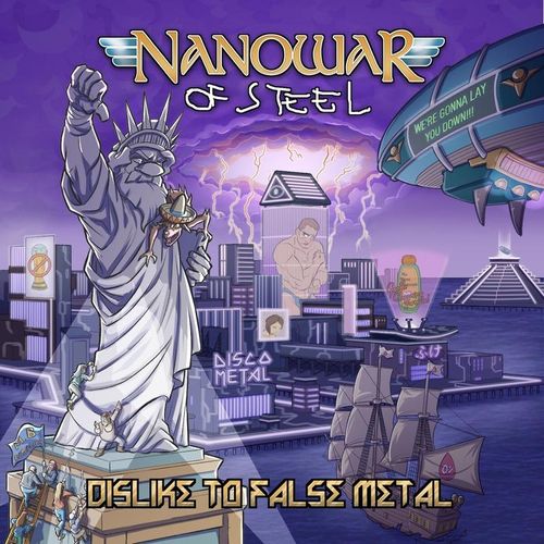 Dislike To False Metal (Lila Vinyl) - Nanowar Of Steel. (LP)