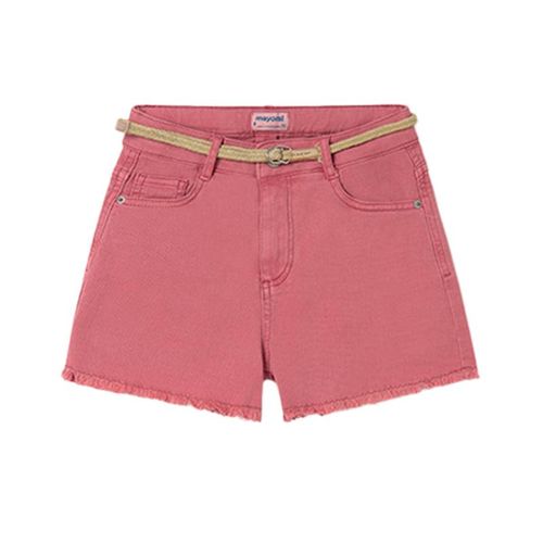 Mayoral - Jeans-Shorts SARGE BASIC in rouge, Gr.140
