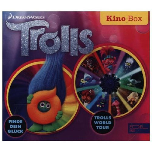 Trolls Kino-Box-Hörspiele zu Kinofilm 1+2,2 Audio-CD - Trolls (Hörbuch)