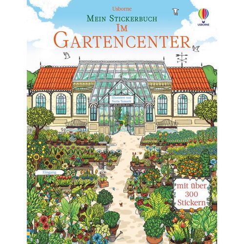 Mein Stickerbuch: Im Gartencenter - Struan Reid, Kartoniert (TB)