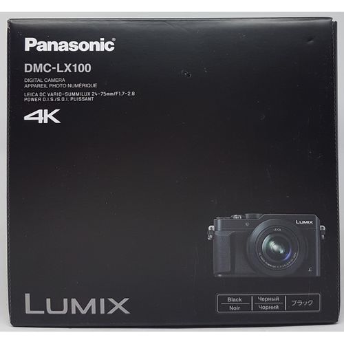 Panasonic Lumix DMC-LX100EG-K Digitalkamera schwarz