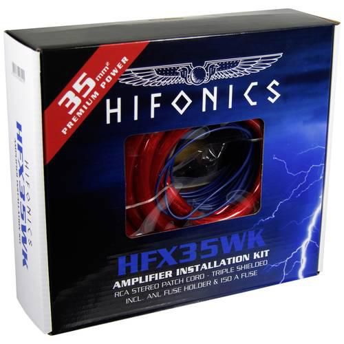 Hifonics Car HiFi Stromkabel-Set 35 mm², 35 mm², 0.5 mm²