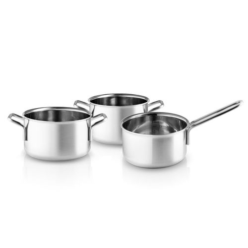 Eva Trio - Multi Set Topfset (3-tlg.), Stielkasserolle 1.8 l / Kochtopf 2.2 l / Kochtopf 3.6 l