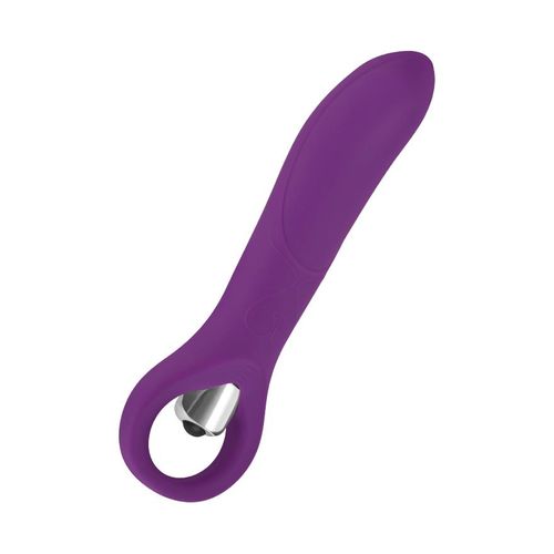 G-Spot Silikon-Vibrator mit Haltering