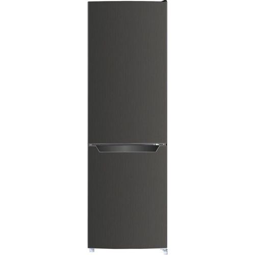 Kühlschrank Kühl Gefrierkombination Standgerät freistehend Black Steel Respekta