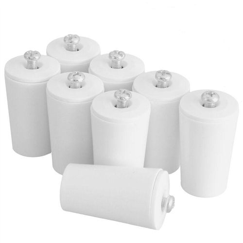 8x Rolladen Anschlag Weiss Stopper Rollladen Puffer Endpunkt 40mm