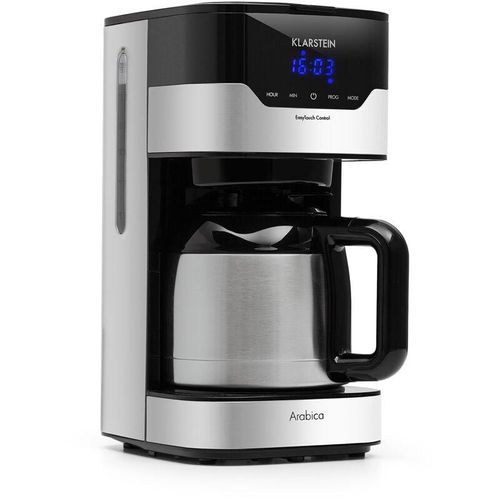 1,2 l Kaffeemaschine mit Thermoskanne und Timer, Kaffeemaschine Filtermaschine für 12 Tassen, 800 w Filter Kaffeemaschine Groß, Filterkaffeemaschine