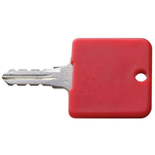 Format GHS-Schlüssel gmka, rote Kappe, für Schließungen A001-A400