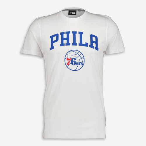 Weißes Philadelphia 76ers T-Shirt