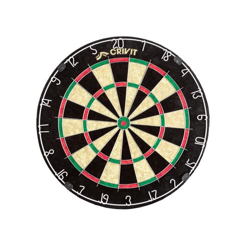 CRIVIT Sisal Dartscheibe, für Steeldarts