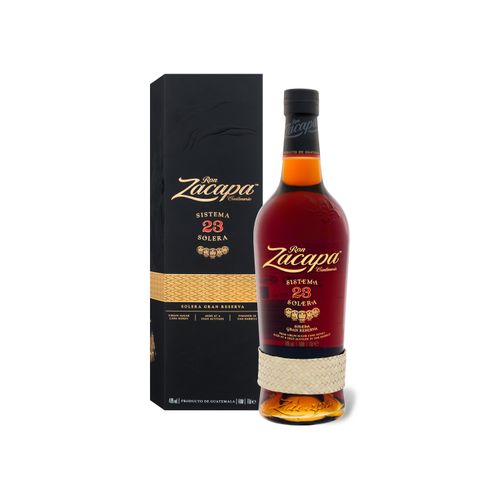 Ron Zacapa 23 Solera Gran Reserva Rum mit Geschenkbox 40% Vol