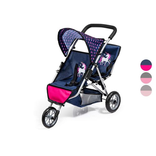 Bayer Design Puppen Zwillings-Jogger »Duo«, mit Sonnendach
