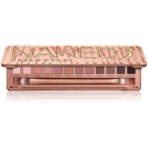 Urban Decay Naked3 Lidschatten-Palette mit Pinselchen 12x1,3 g