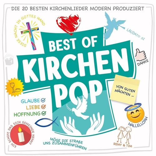 Best Of Kirchenpop - Die 20 Besten Kirchenlieder M - Remy & Tim. (CD)