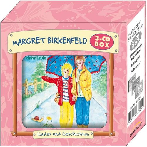 Die Margret Birkenfeld Box 2: Regenschirm / Betthupfer / Puderzucker - Margret Birkenfeld. (CD)