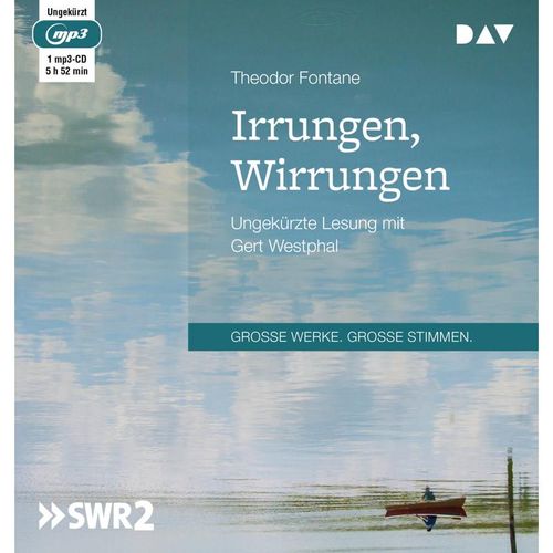 Irrungen, Wirrungen,1 Audio-CD, 1 MP3 - Theodor Fontane (Hörbuch)