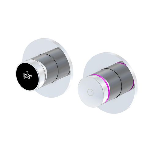 Steinberg Serie 310 Elektronische Duscharmatur mit Digitalanzeige, mit Thermostat und mit 2-Wege-Ums 310 4120