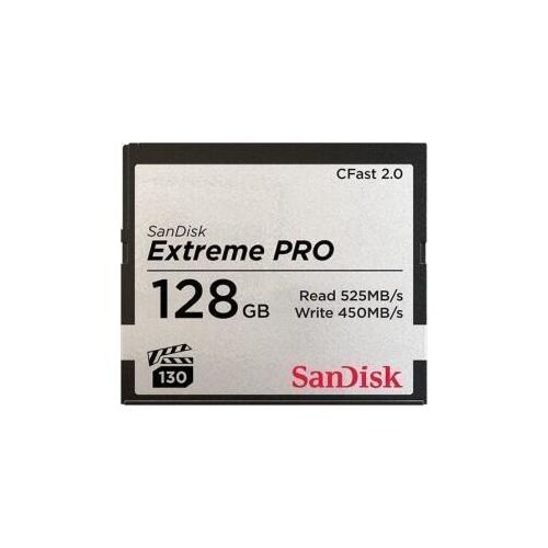 SanDisk Extreme PRO R525/W450 CFast 2.0 CompactFlash Card 128GB