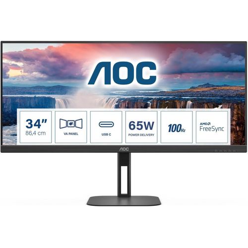 AOC U34V5C/BK Monitor 86,4 cm (34 Zoll)