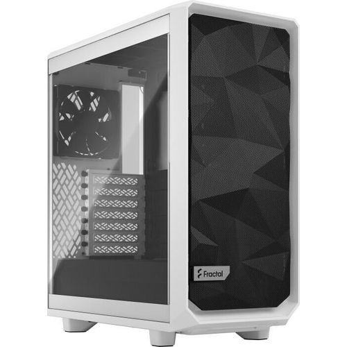 Fractal Design Meshify 2 Compact - schwarz/weiß - Clear Tempered Glass