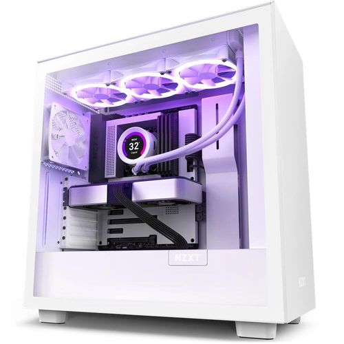 NZXT H7 Midi-Tower-Gehäuse Weiß