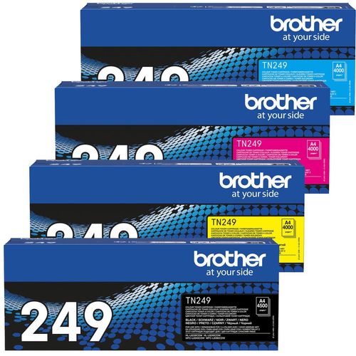 Brother Original TN-249 Toner - 4er Multipack (TN-249CMYK)