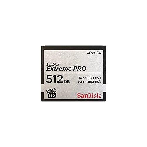 SanDisk Extreme PRO R525/W450 CFast 2.0 CompactFlash Card 512GB