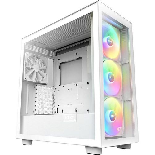 NZXT H7 Elite RGB Midi-Tower-Gehäuse, Weiß