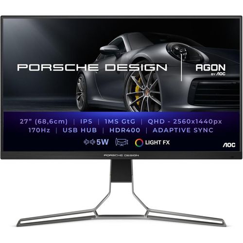 AOC AGON Porsche Design PD27S Gaming Monitor 68,6 cm (27 Zoll)