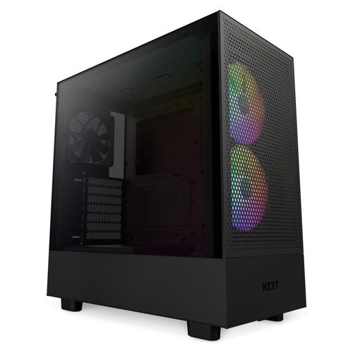 NZXT H5 Flow RGB Midi-Tower-Gehäuse Schwarz