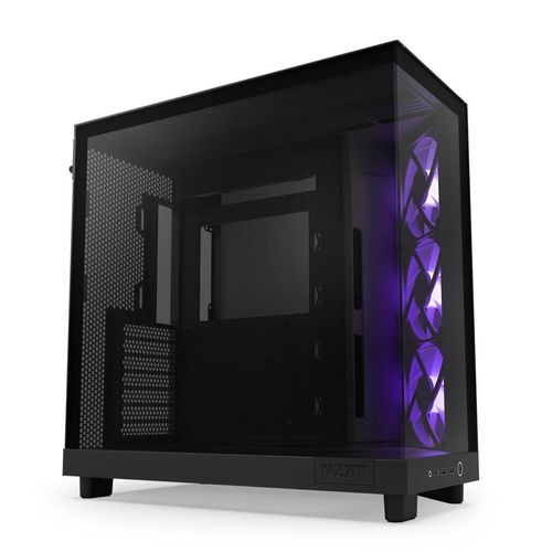 NZXT H6 Flow RGB Midi-Tower-Gehäuse schwarz