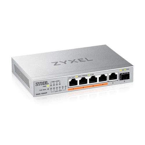 Zyxel Switch 6-Port MultiGig 5x 2.5G + 1x 10G SFP+ L2