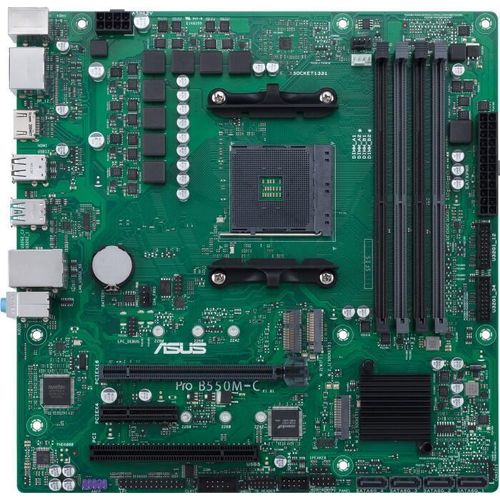 ASUS PRO B550M-C/CSM Business Mainboard Sockel AM4