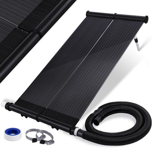 KESSER® Solarkollektor ECO Poolheizung 108 x 74 x 15cm (L x B x H) , Warmwasser Heizung Solarheizung für Pools l UV-beständiger Kunststoff l Durchflussmenge 10.000 Litern pro Stunde