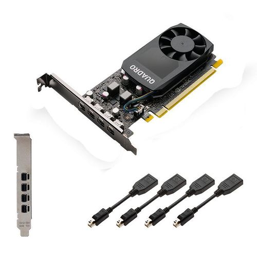 PNY Quadro P1000 4GB GDDR6 4x mini DP - VCQP1000-PB - Retail