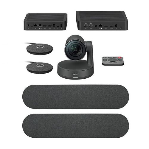 Logitech Rally Plus Hochwertiges Ultra-HD ConferenceCam System mit automatischer Kamerasteuerung