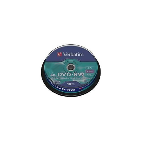 Verbatim DataLifePlus - DVD-RW x 10 - 4.7 GB - Speichermedium